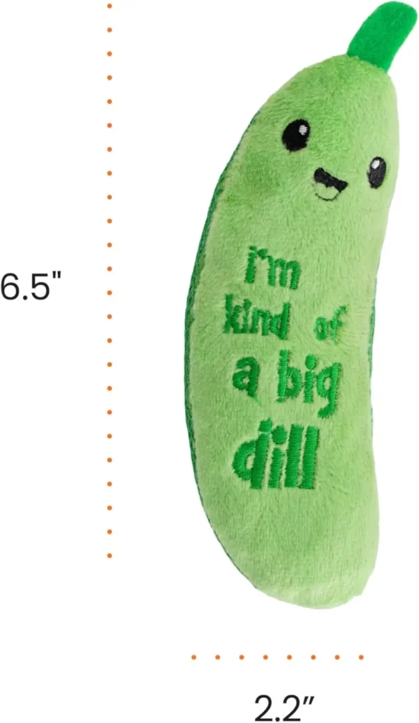 Catstages Crunchy Pickle Kicker Dental Catnip Cat Toy - Image 3